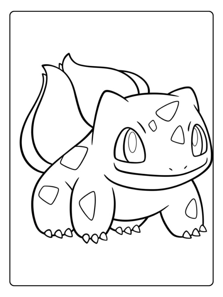 coloriage bulbizarre