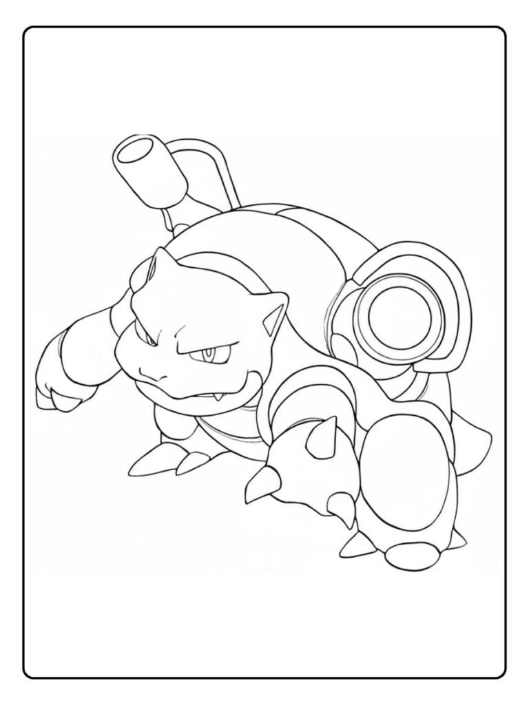 coloriage tortank