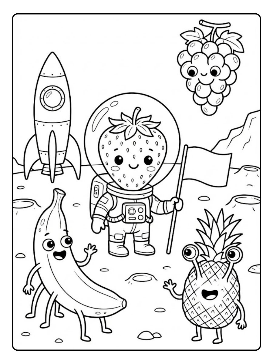 Coloriage Fraise (2)