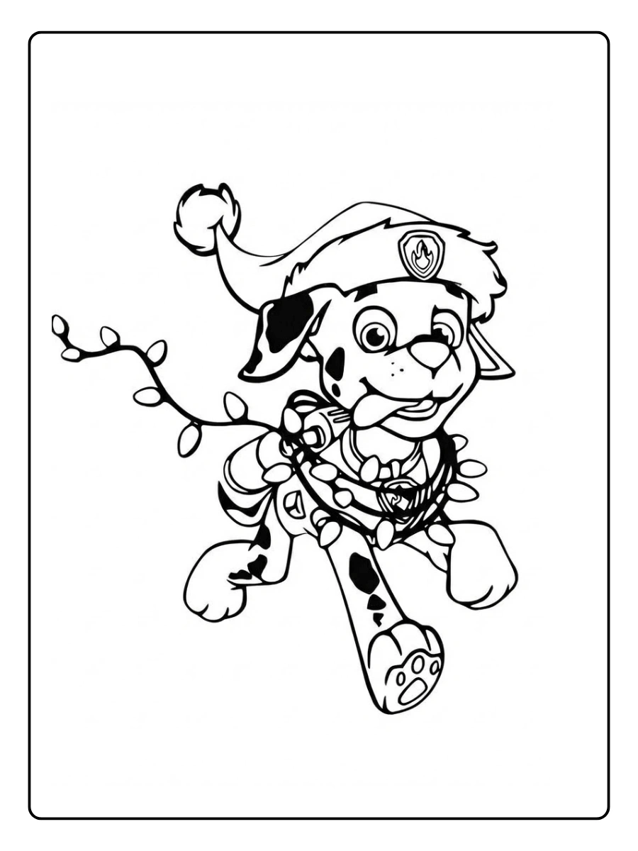 Coloriage Pat Patrouille Noel (7)