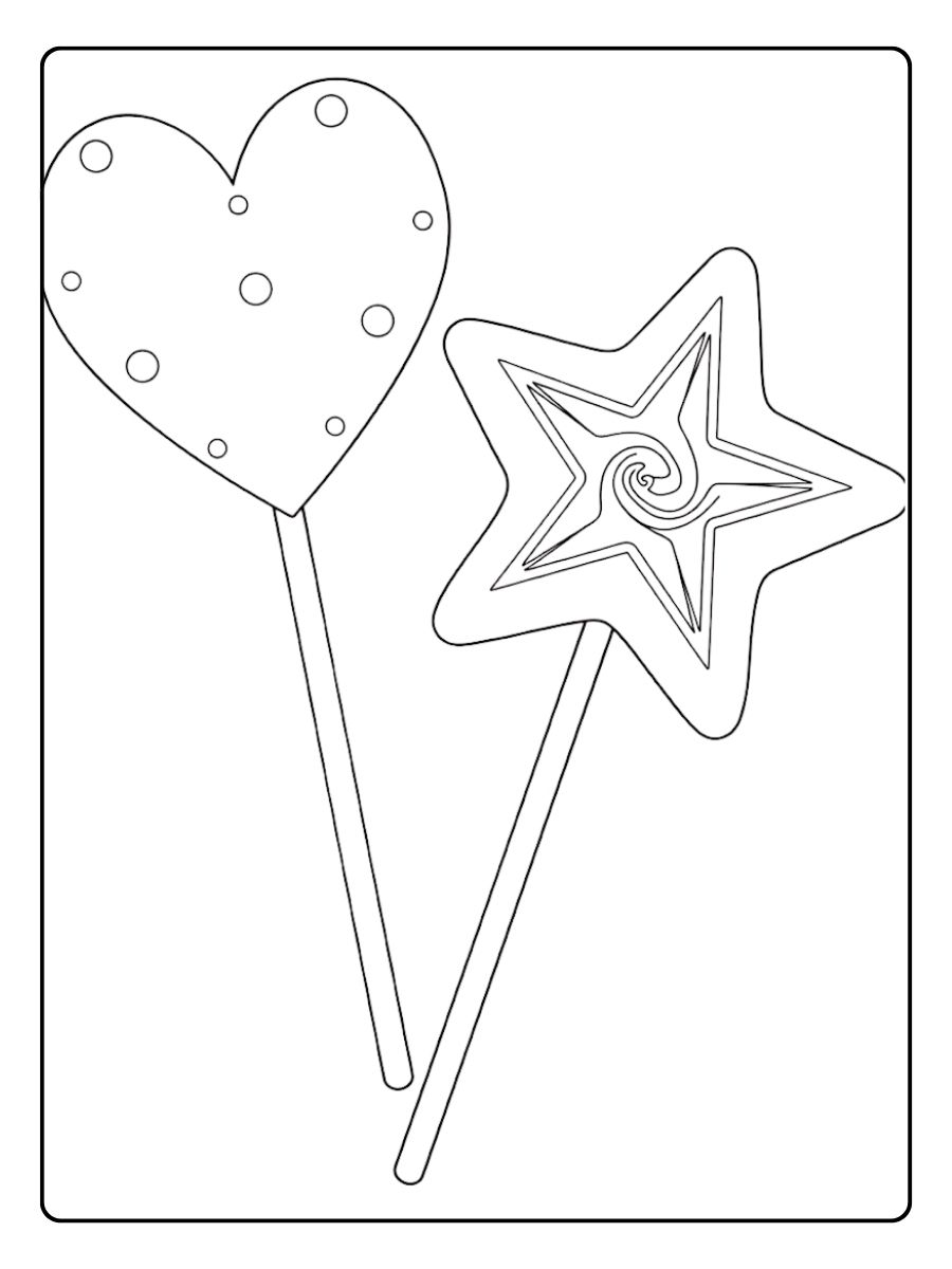 Coloriage sucette personnage de boisson joyeus