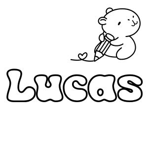 Name coloring pages (2)