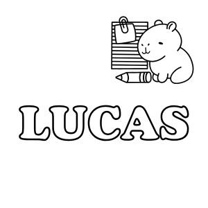 Name coloring pages (3)