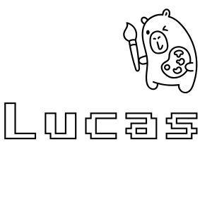 Name coloring pages (4)