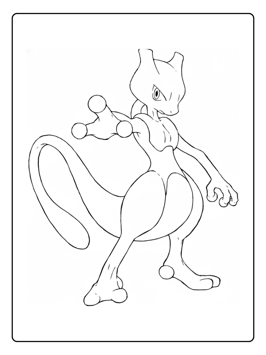 coloriage mewtwo (5)
