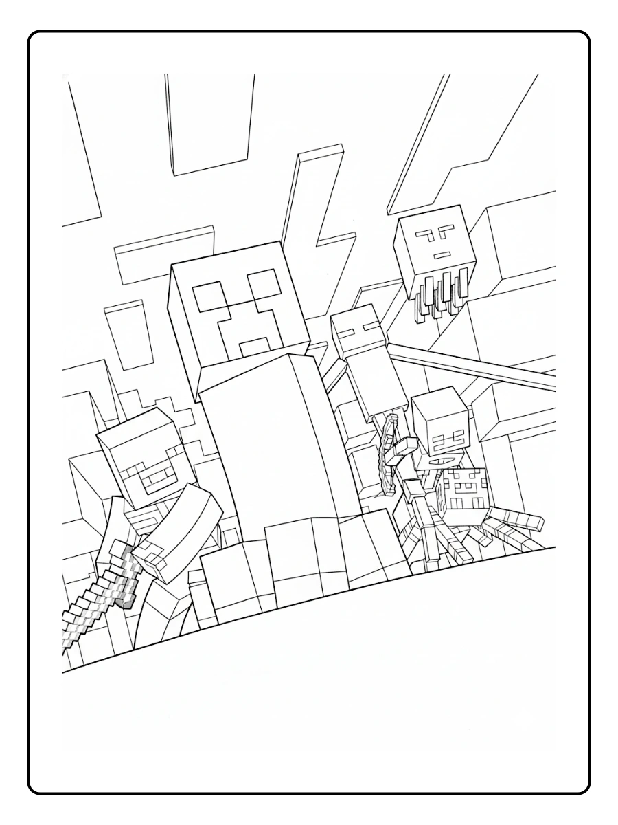 coloriage minecraft monstre (10)