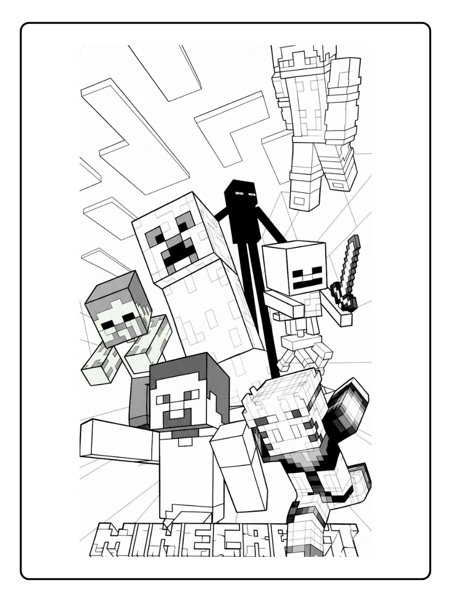 coloriage minecraft monstre (2)