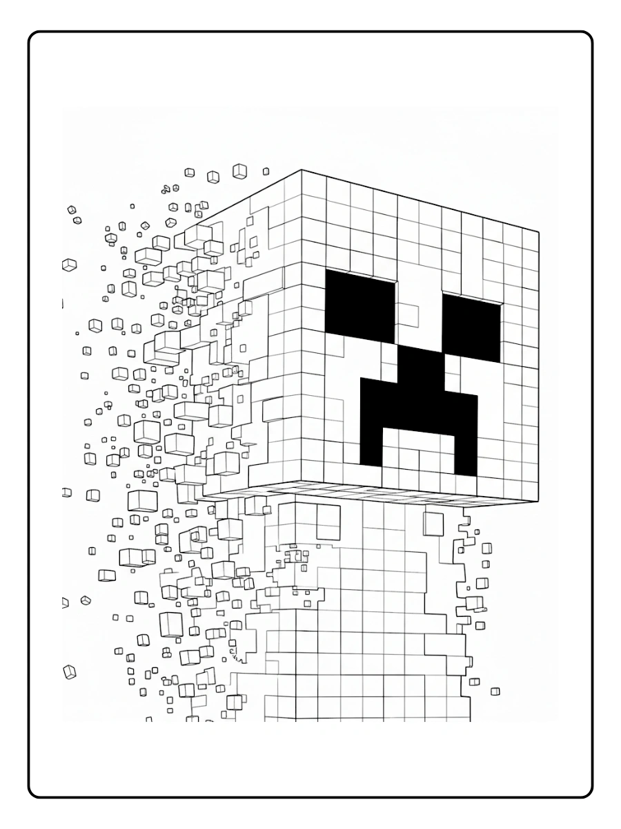 coloriage minecraft monstre (5)