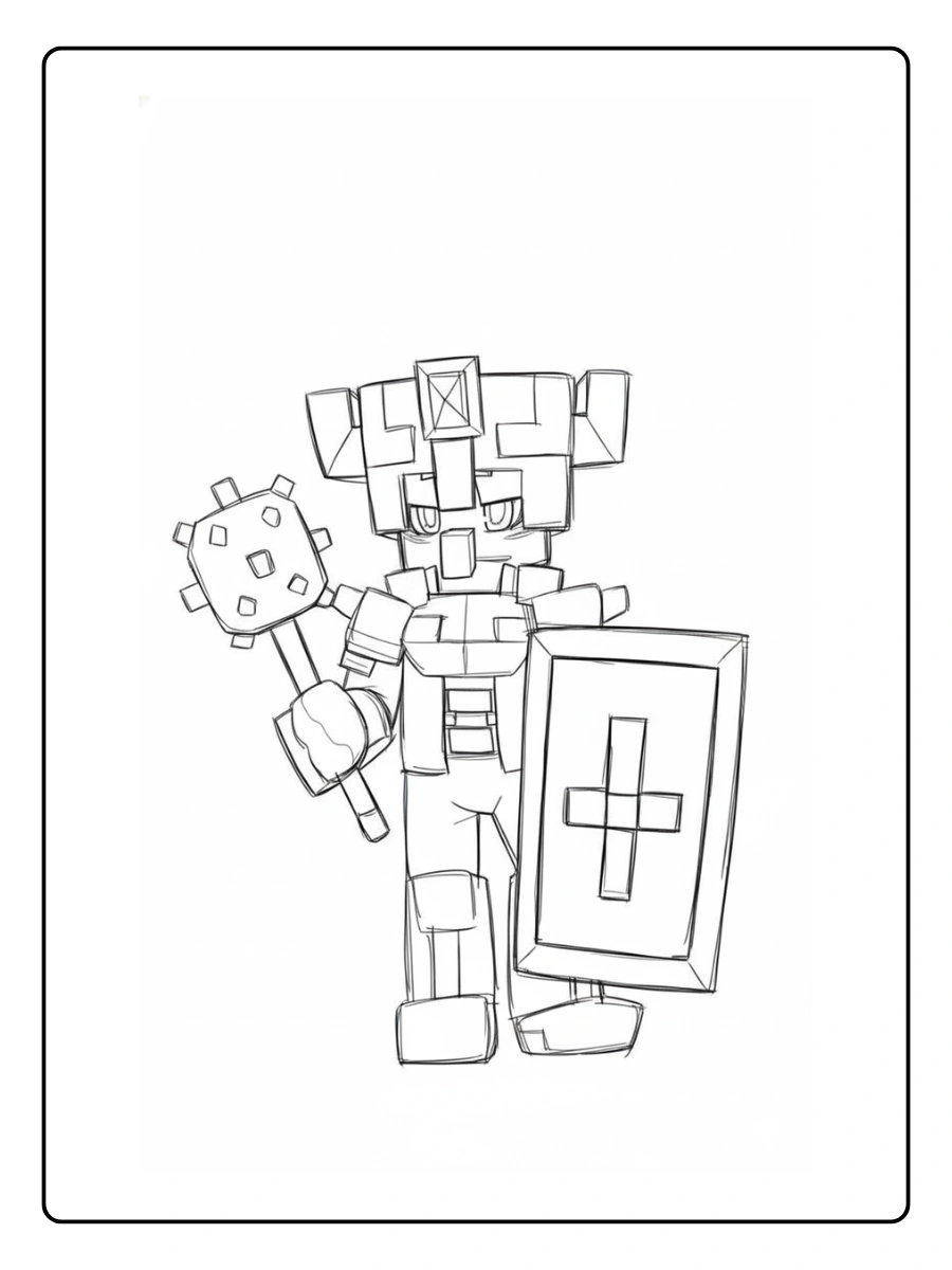 coloriage minecraft warden (4)