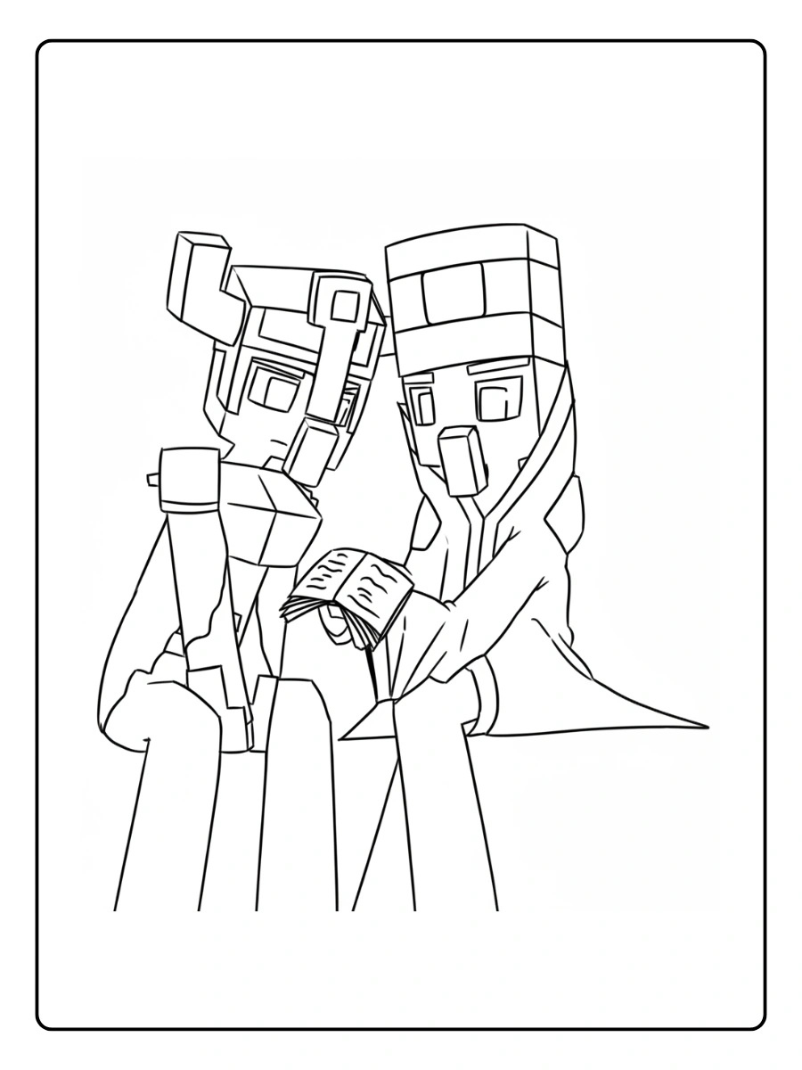 coloriage minecraft warden (9)