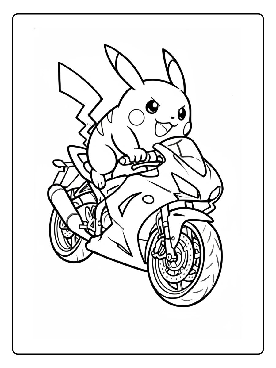 coloriage pikachu (1)