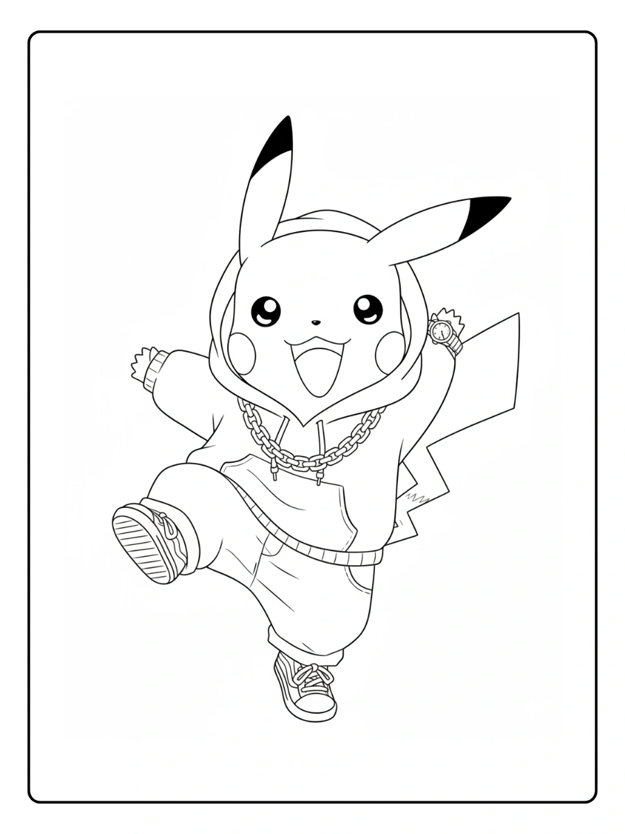 coloriage pikachu (3)