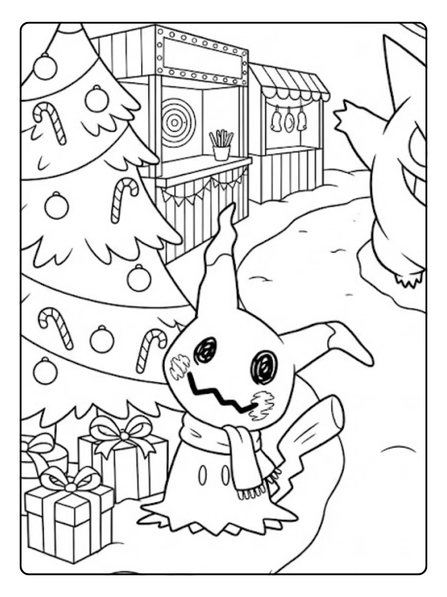 coloriage pokemon noel (5)