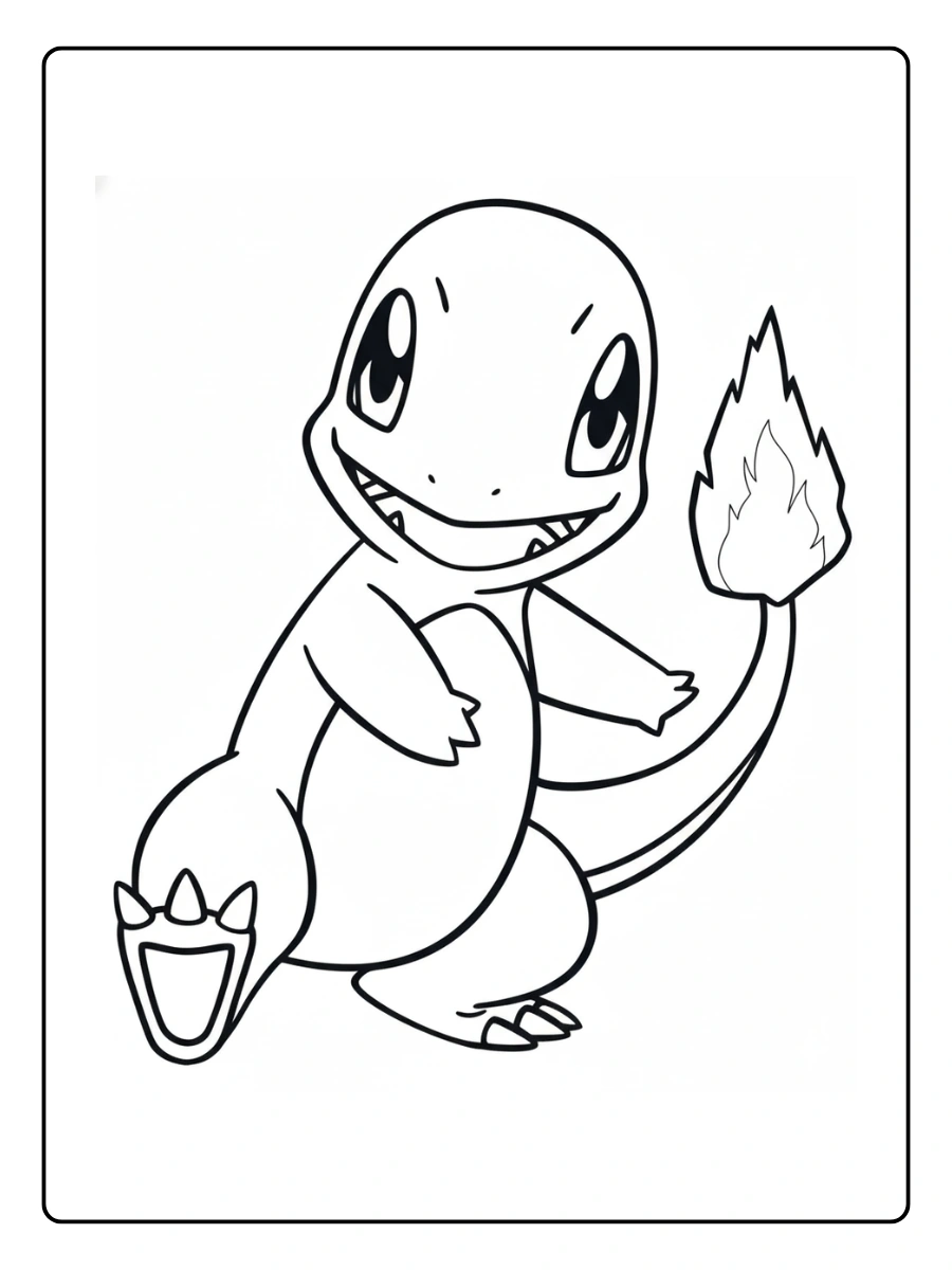 coloriage salameche (1)