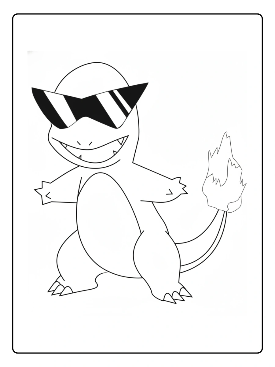 coloriage salameche (4)