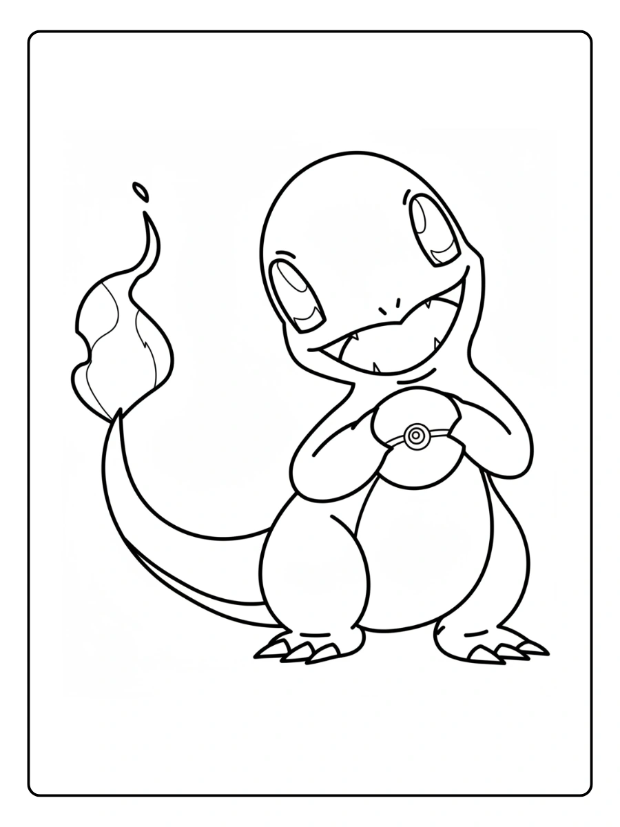 coloriage salameche (5)