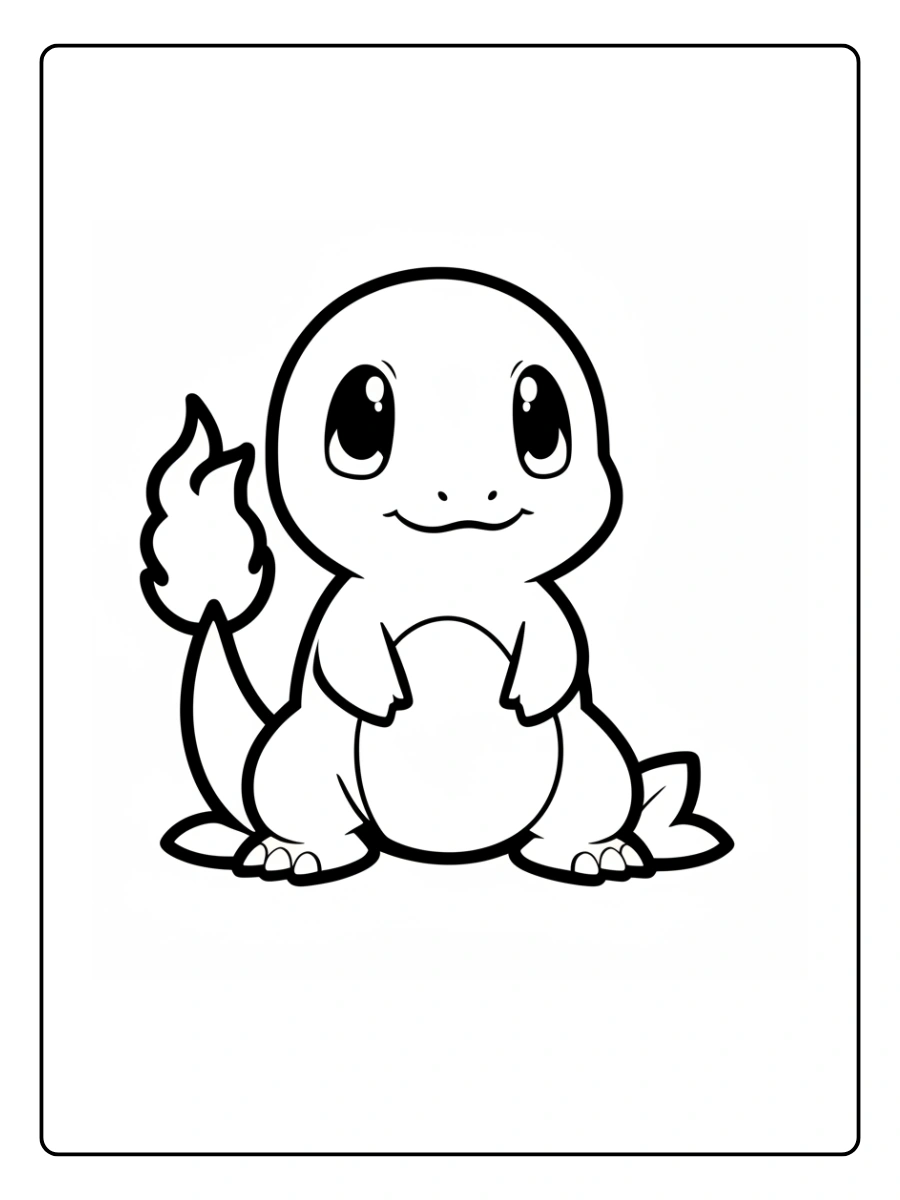 coloriage salameche (7)