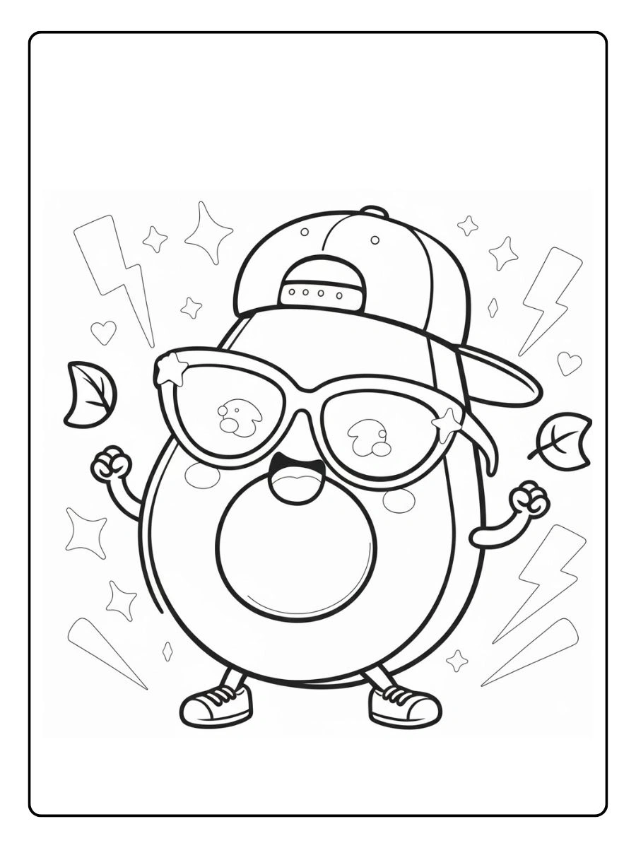 Coloriage Avocat (15)