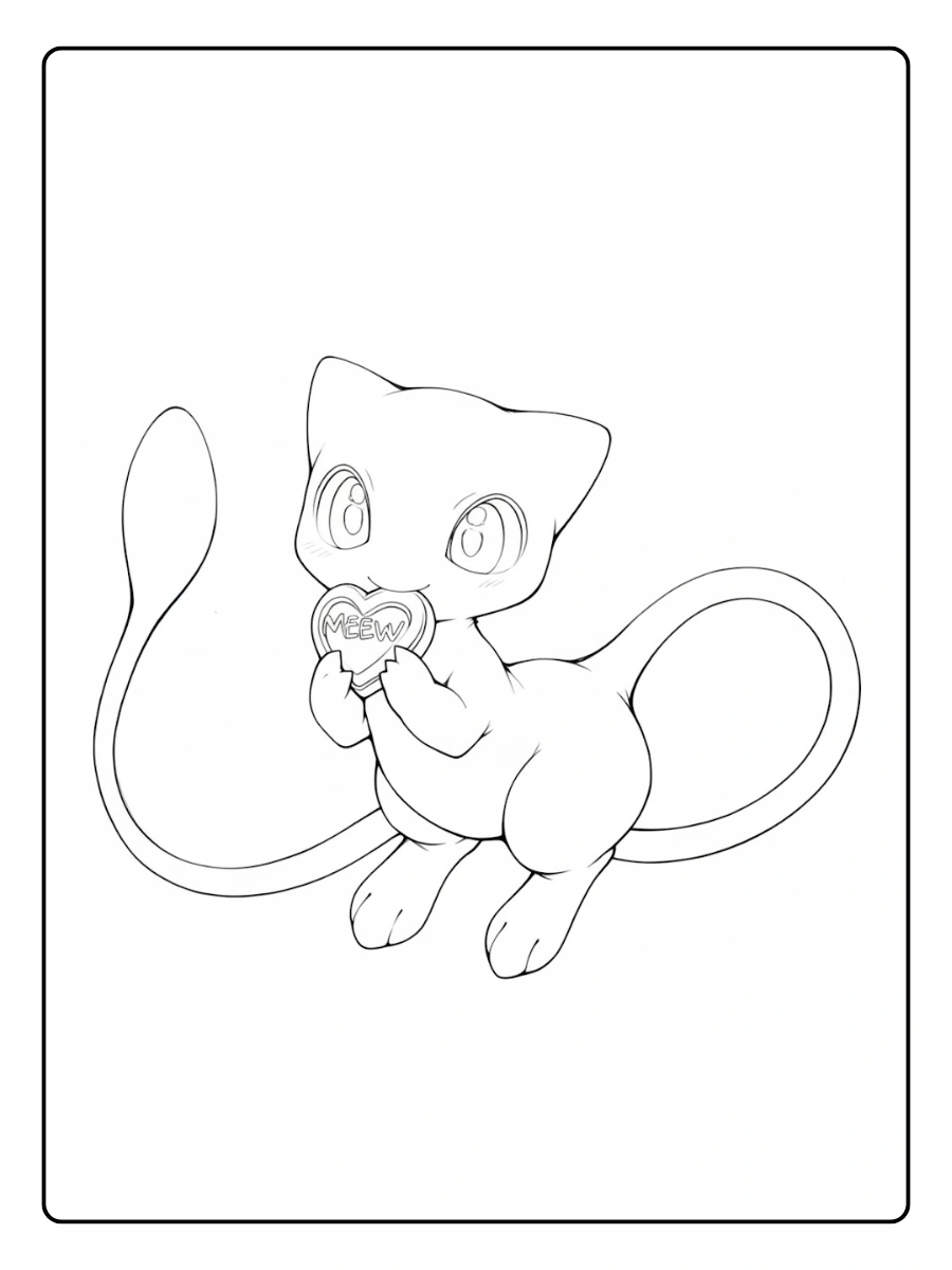 Coloriage Mew (10)
