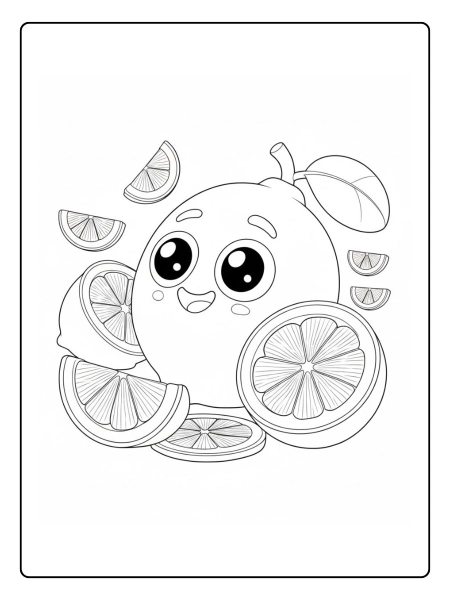 coloriage citron (12)