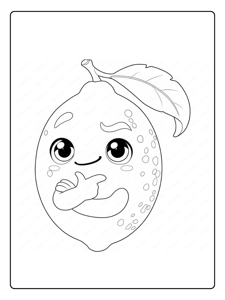 coloriage citron (13)