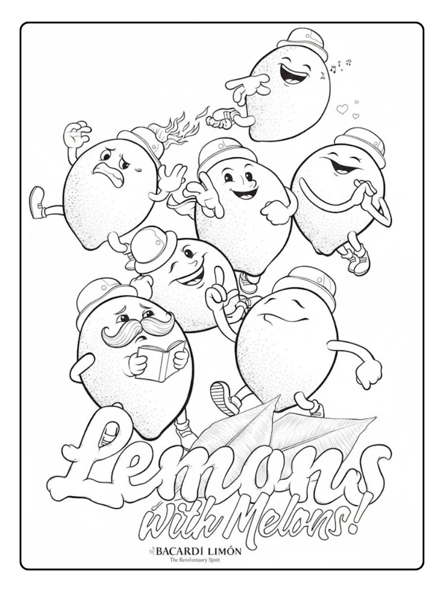 coloriage citron (2)