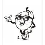 coloriage citron (4)