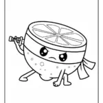 coloriage citron (8)