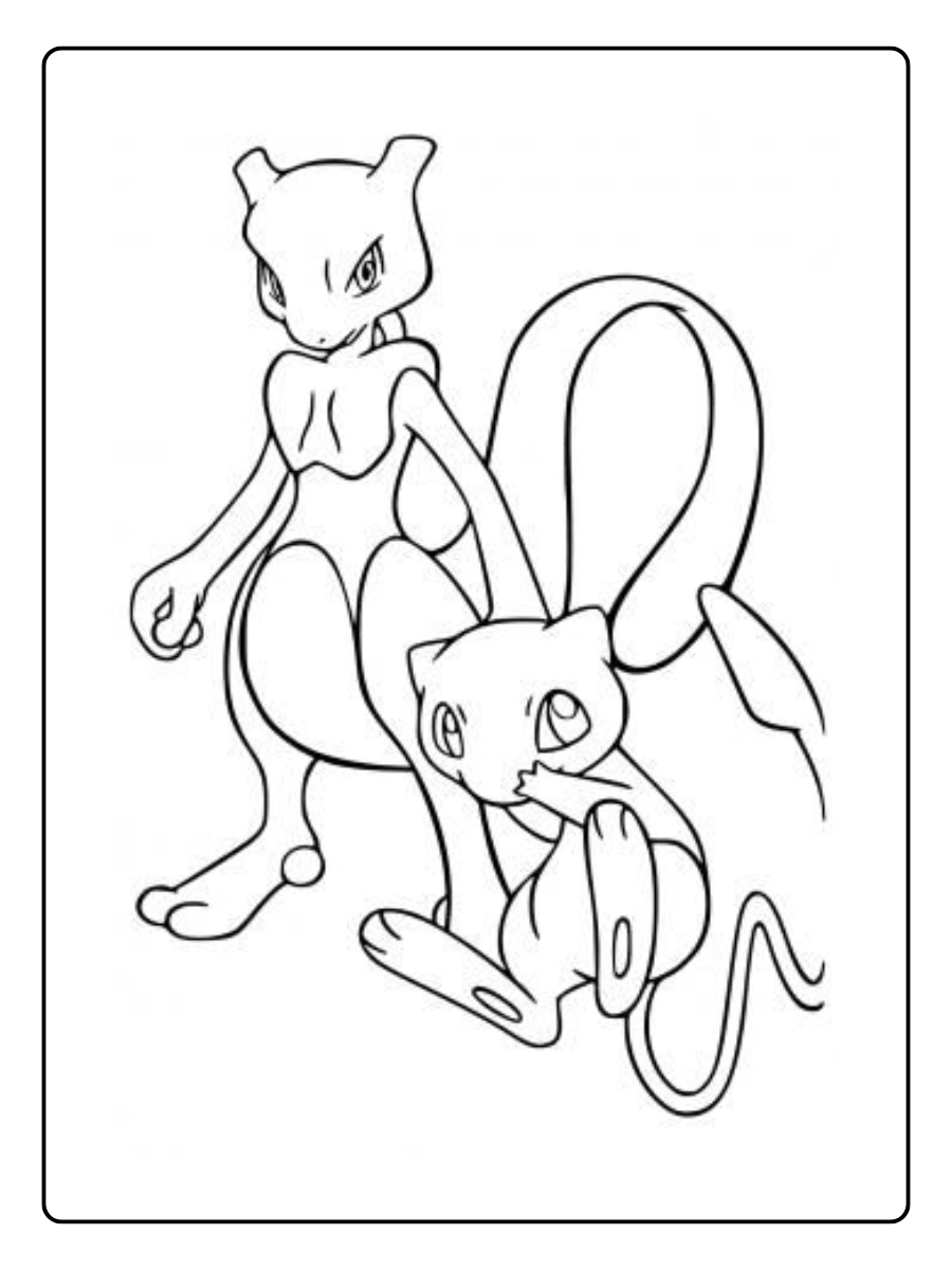 coloriage mew (3)
