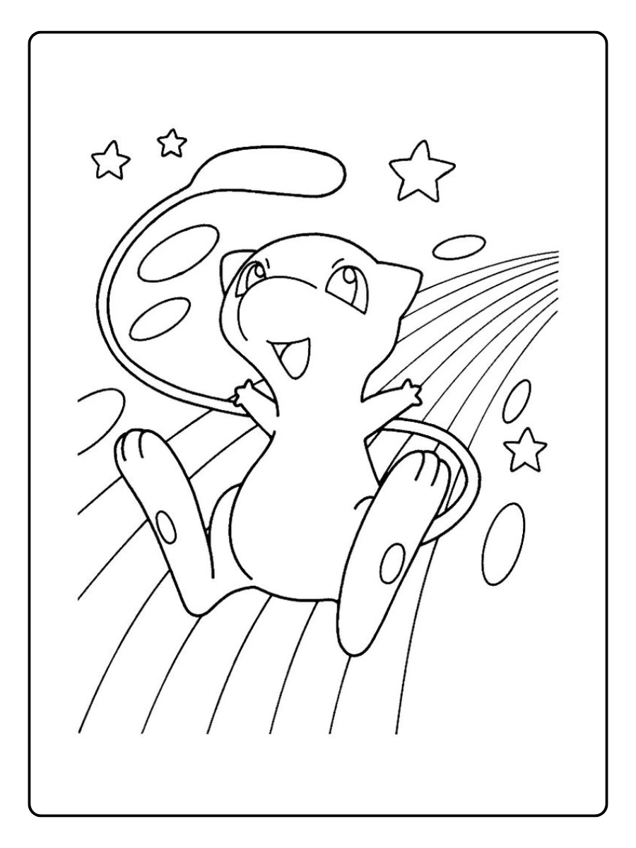coloriage mew (4)
