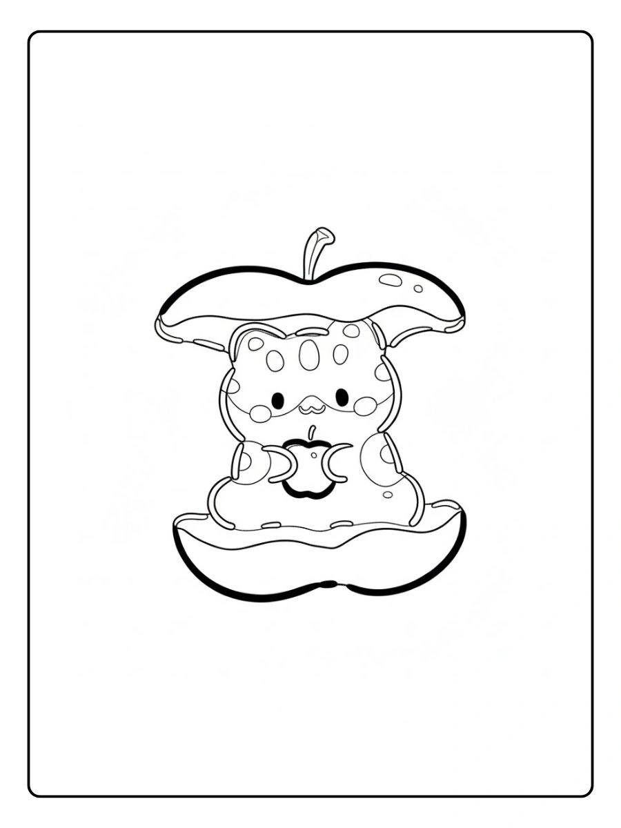 coloriage pomme (3)