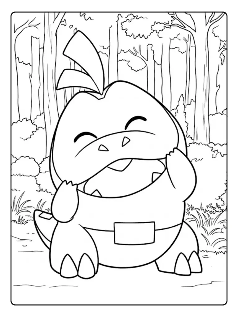 Coloriage Chochodile