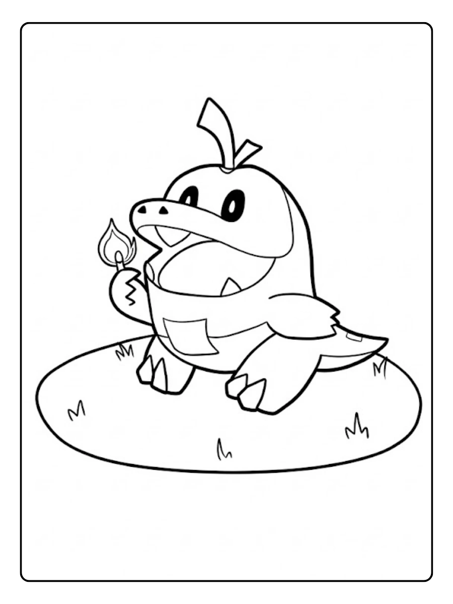 Coloriage Chochodile (3)