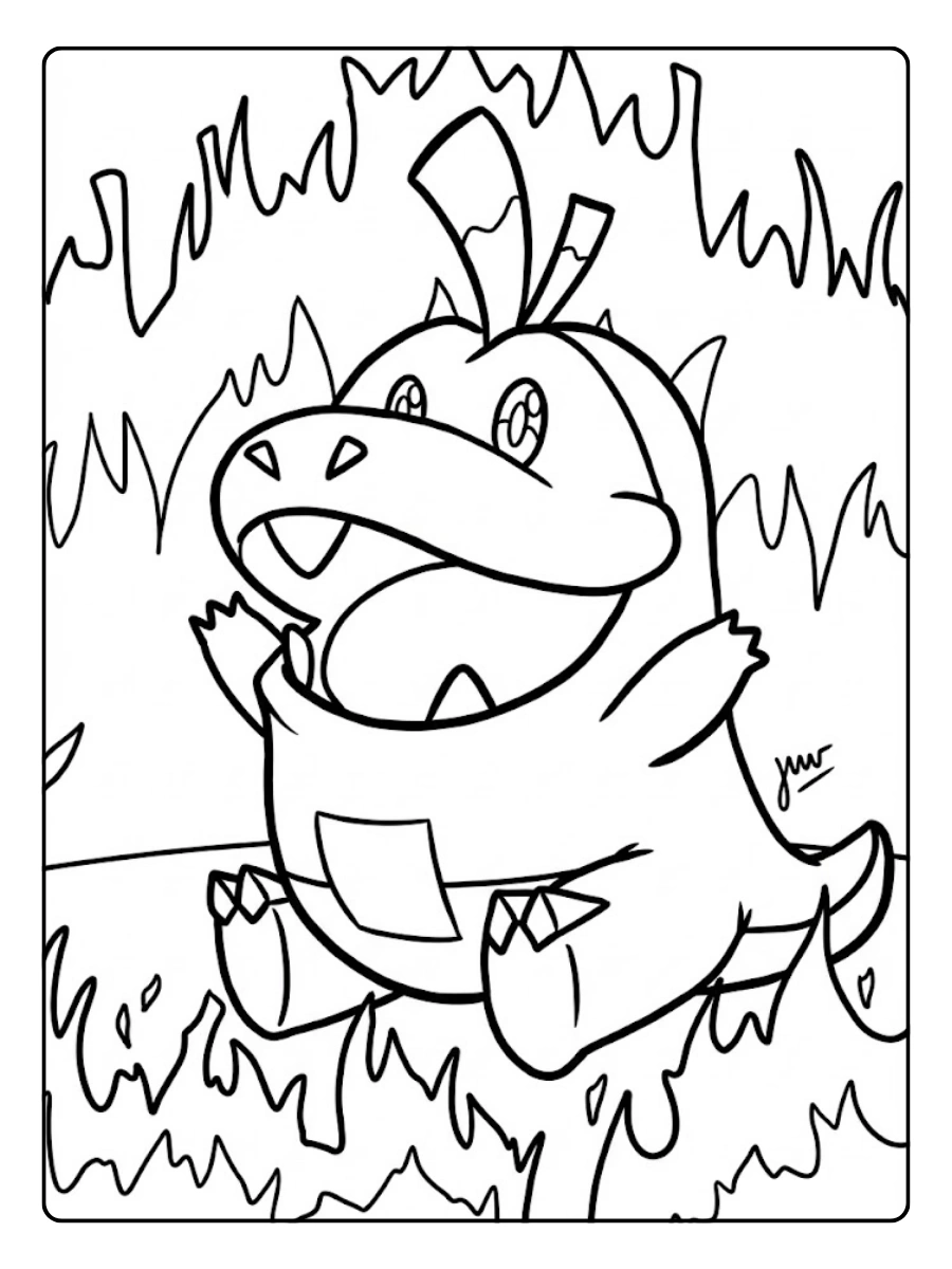 Coloriage Chochodile