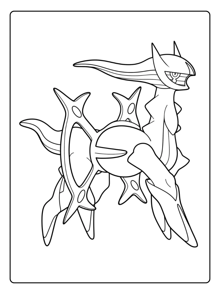 coloriage arceus (1)