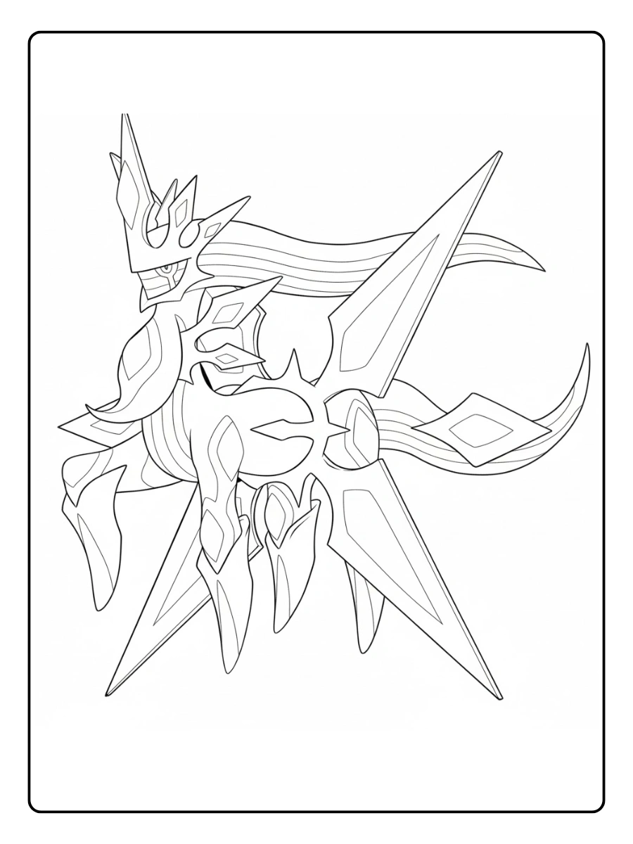coloriage arceus (11)