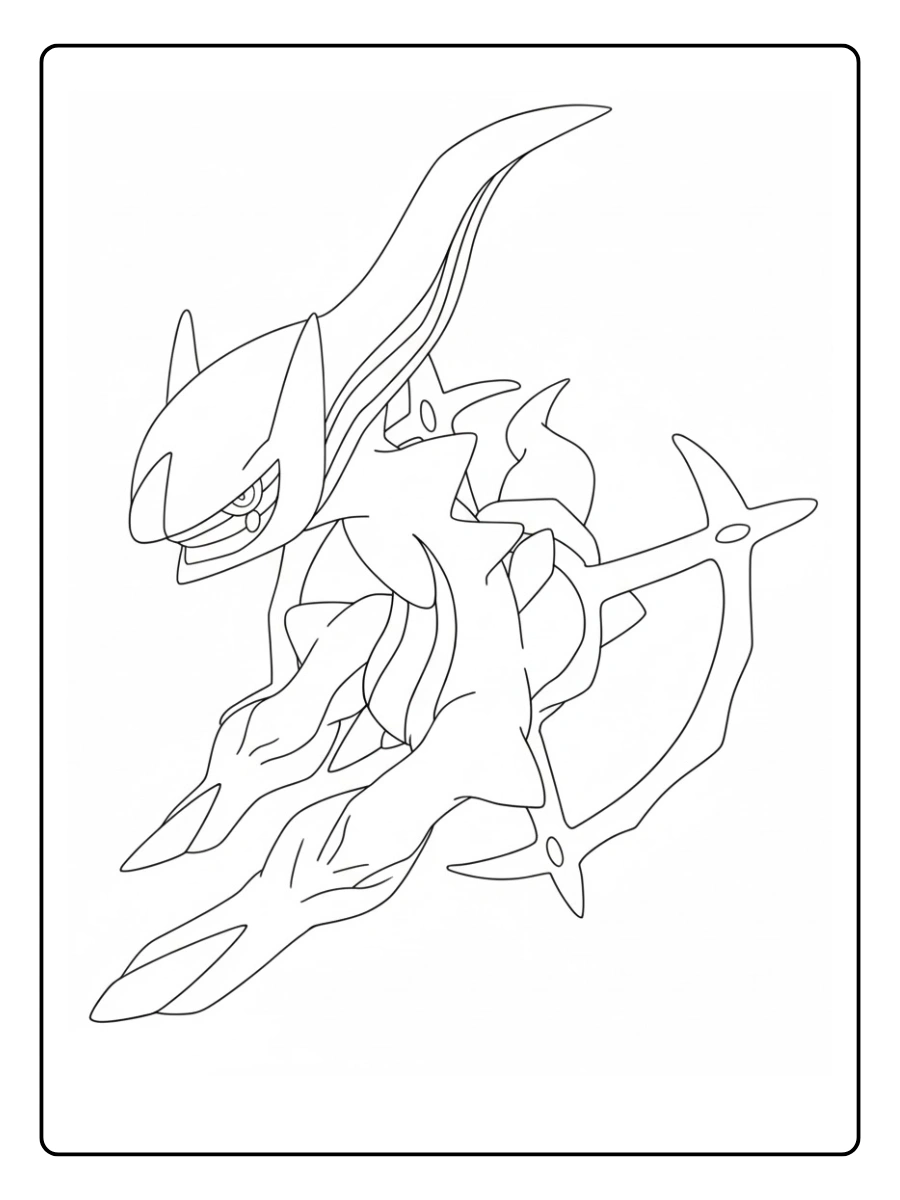 coloriage arceus (12)