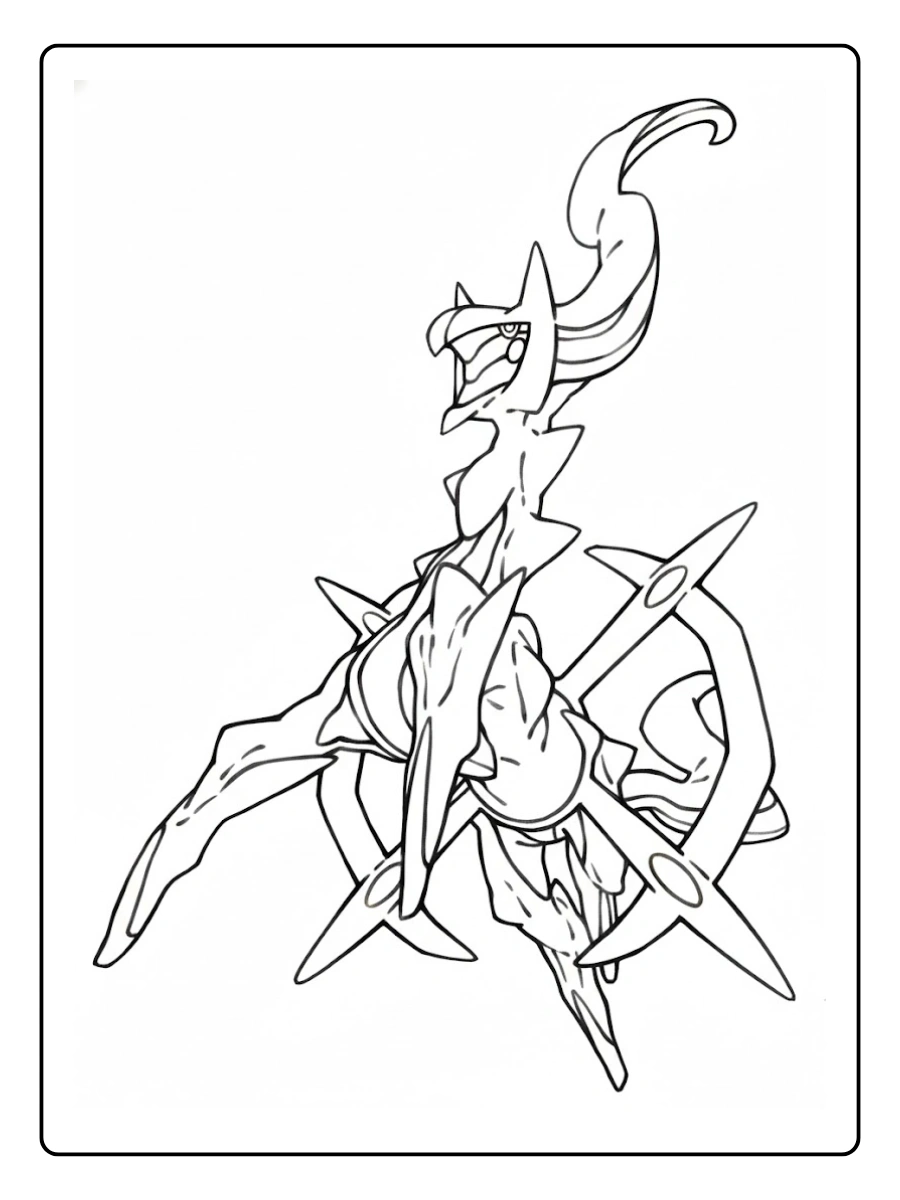 coloriage arceus (5)