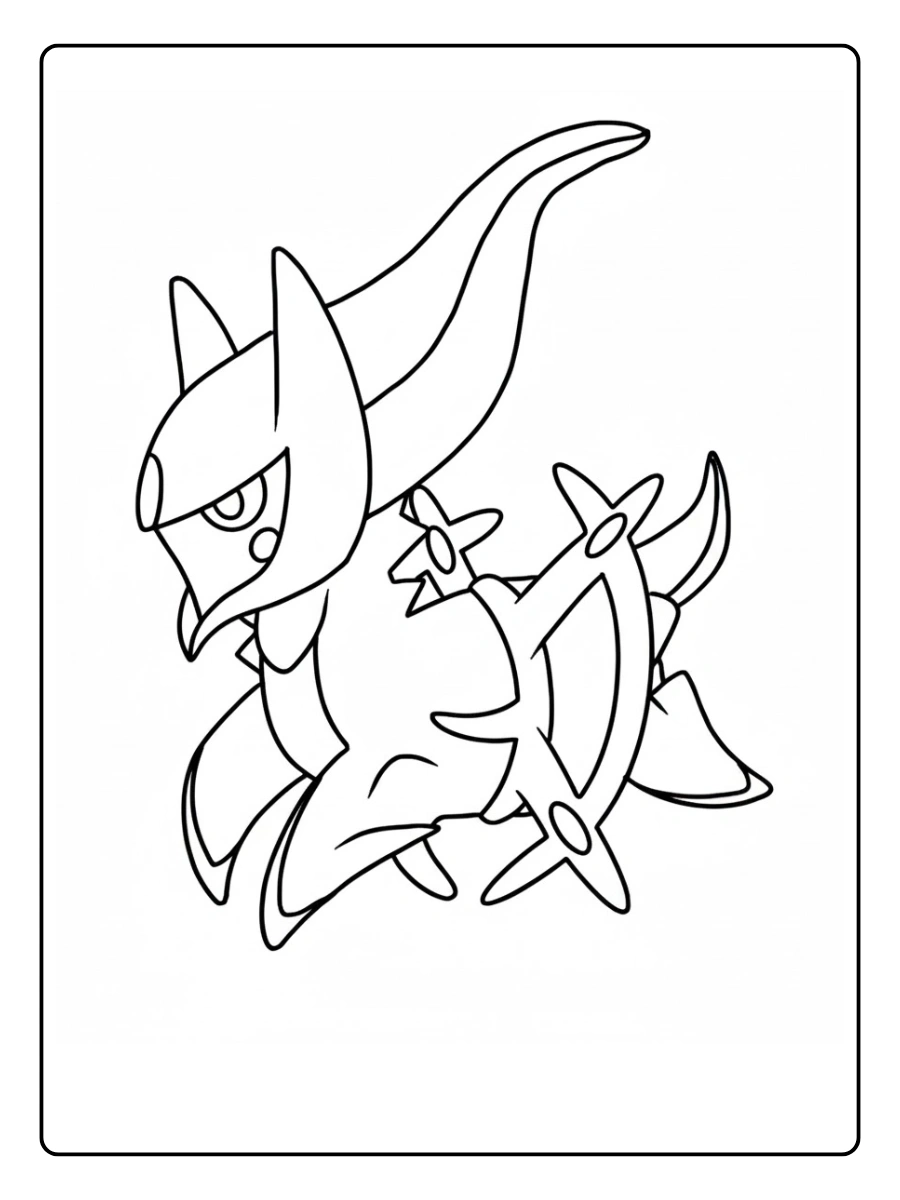 coloriage arceus (6)