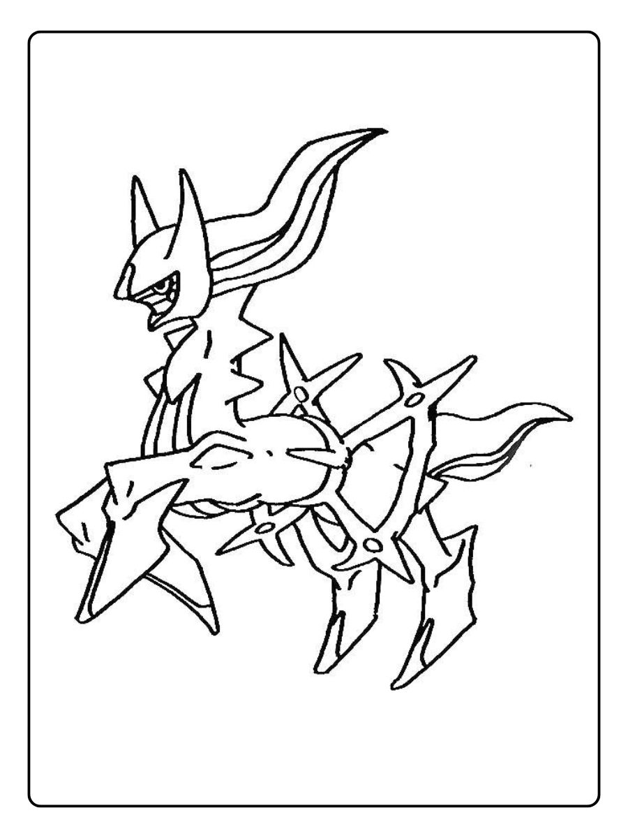 coloriage arceus (7)