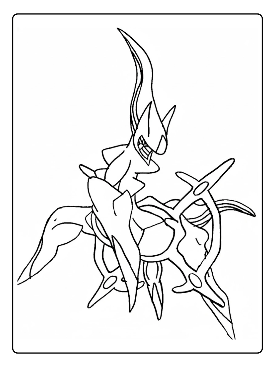 coloriage arceus (8)