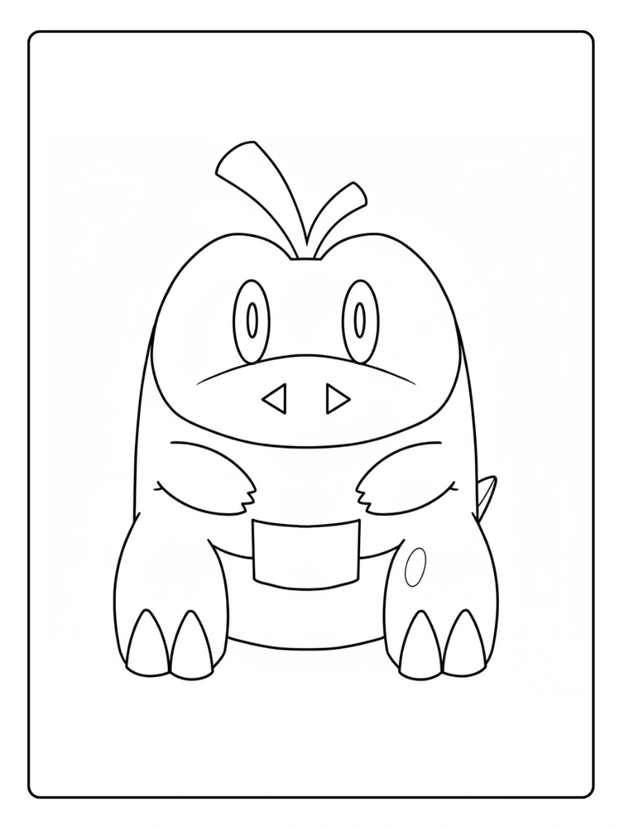 coloriage chochodile (13)