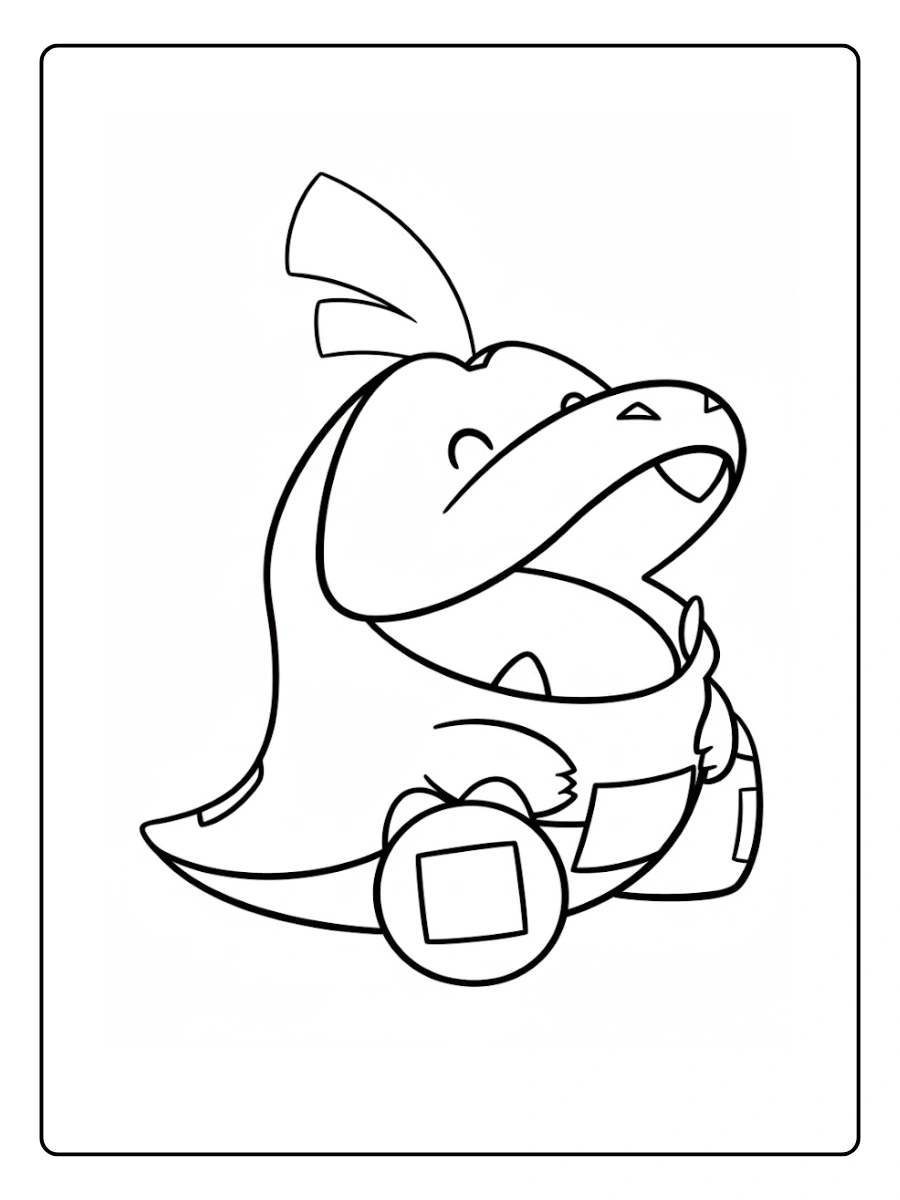 coloriage chochodile (15)