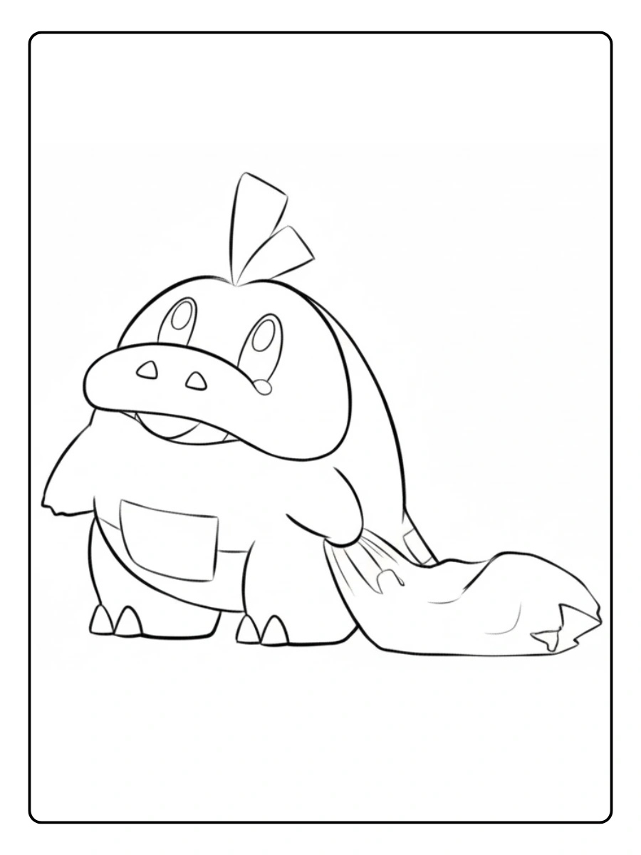 coloriage chochodile (2)