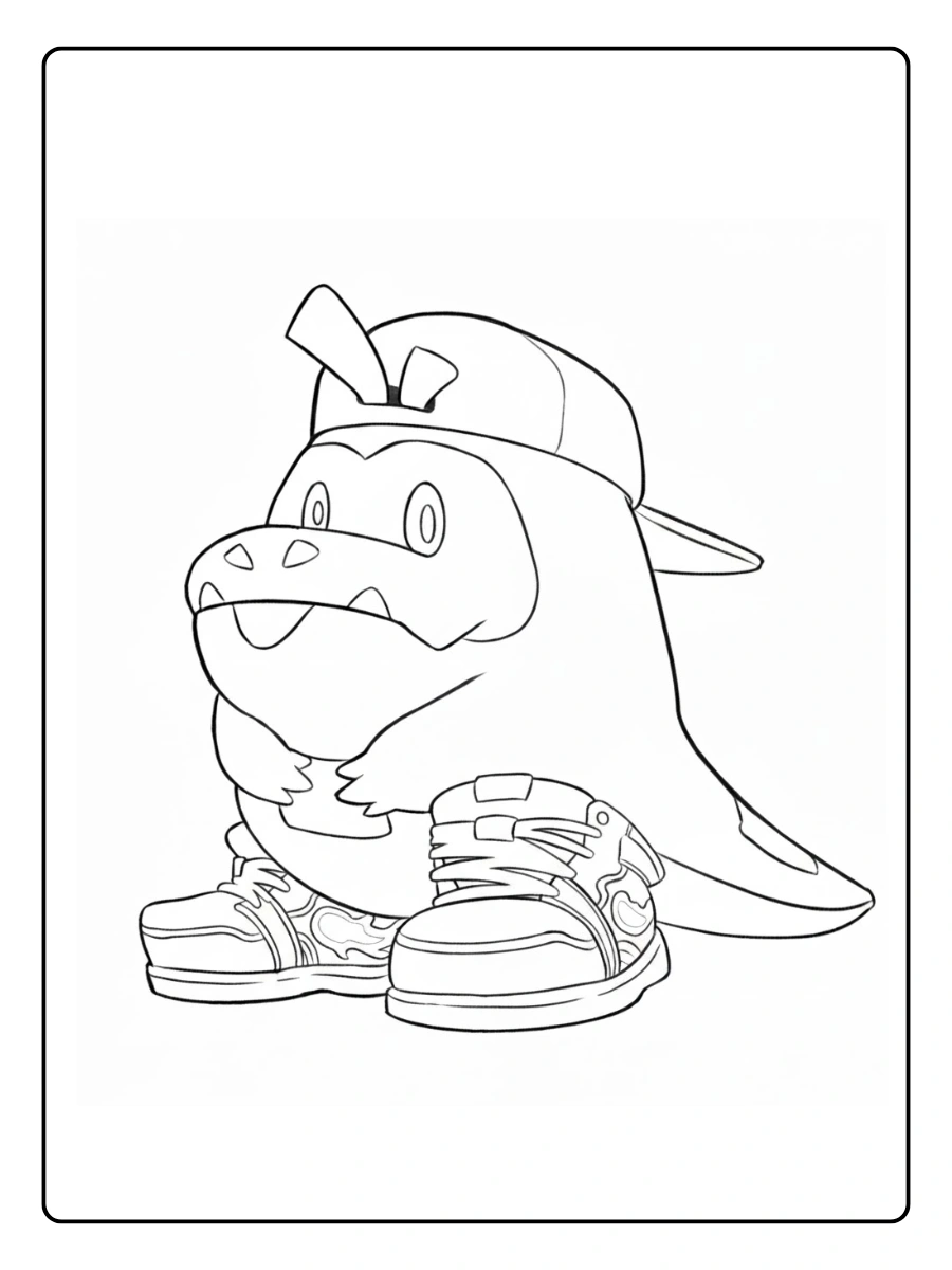 coloriage chochodile (4)