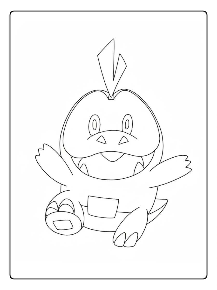 coloriage chochodile (7)