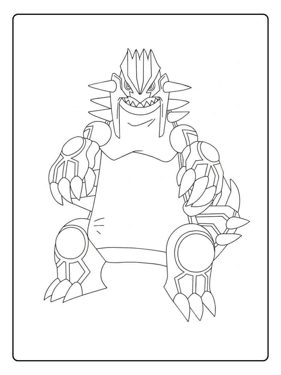 coloriage groudon (8)