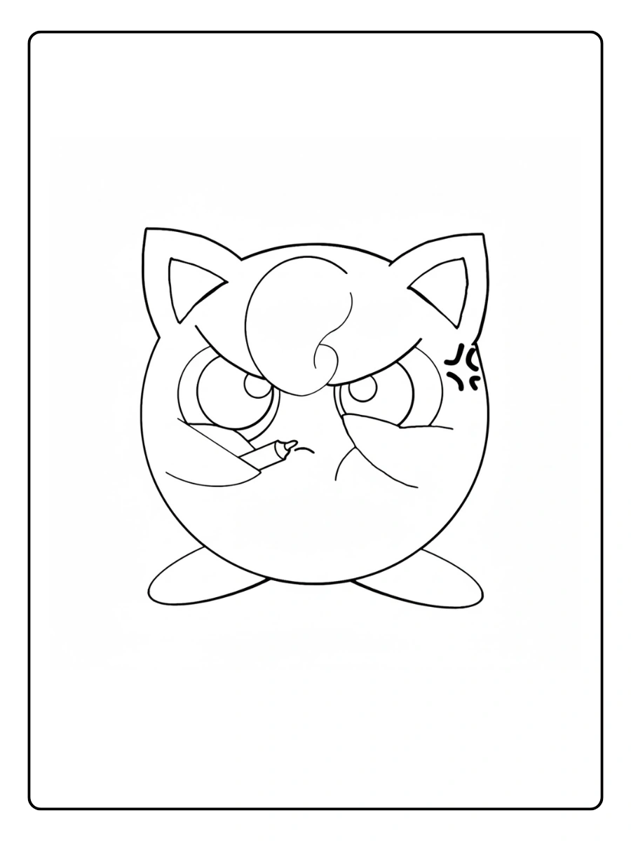 coloriage pokemon rondoudou (2)