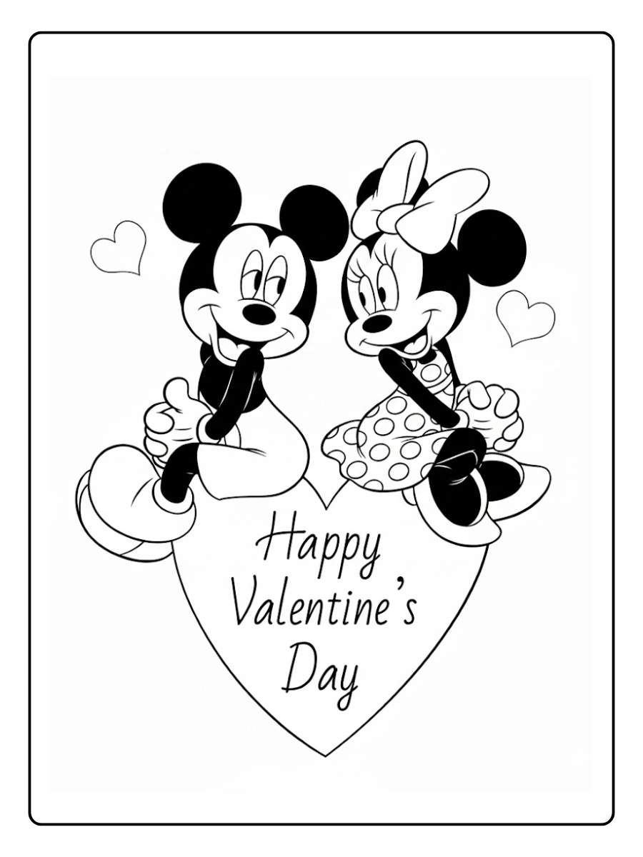 coloriage saint valentin disney (15)