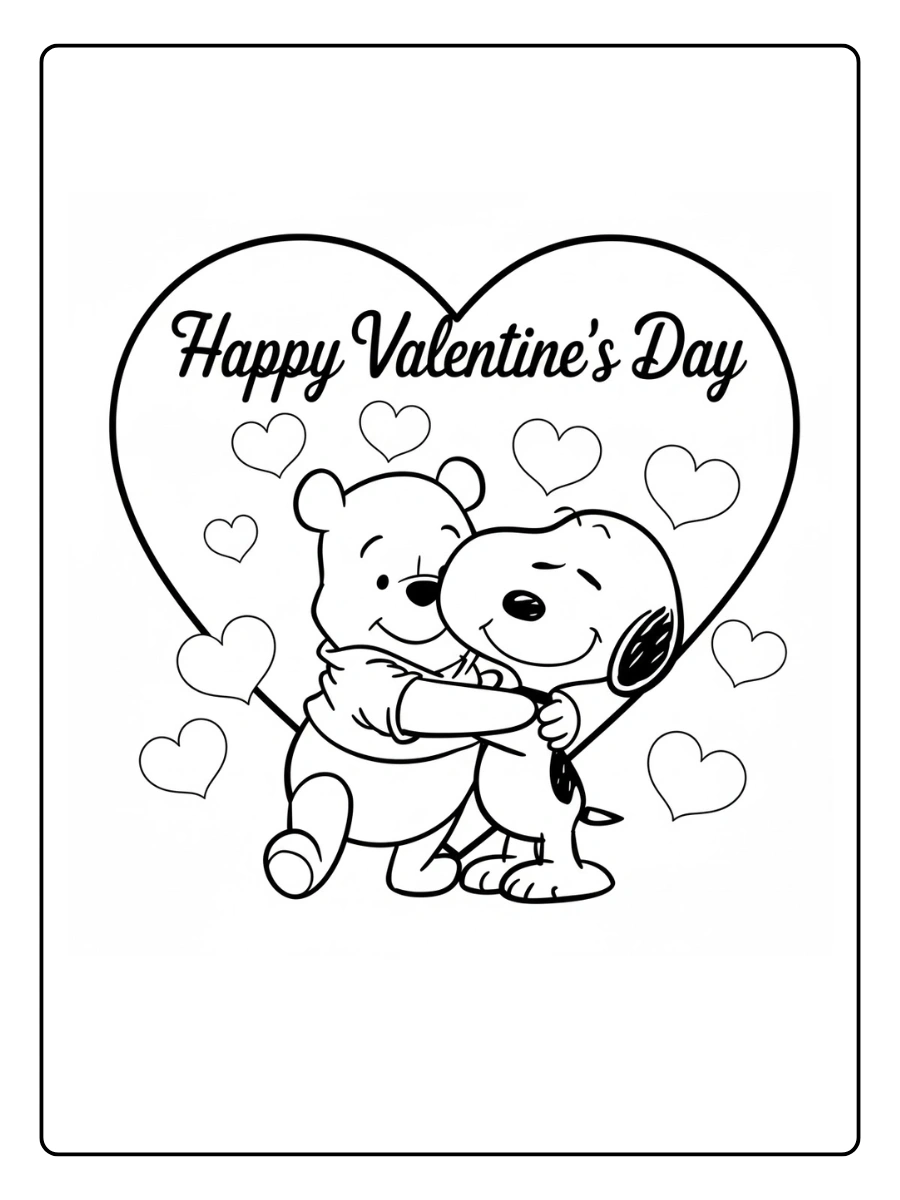 coloriage saint valentin disney (2)